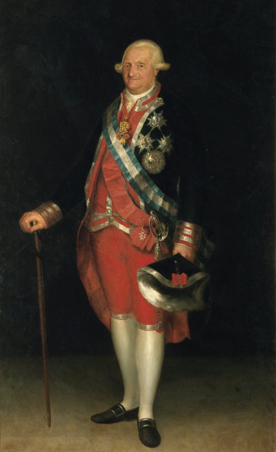 Carlos IV, koning van Spanje door Francisco de Goya